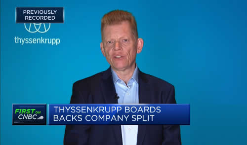 Thyssenkrupp蒂森克虜伯首席執行官