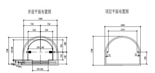 弧形電梯圖紙