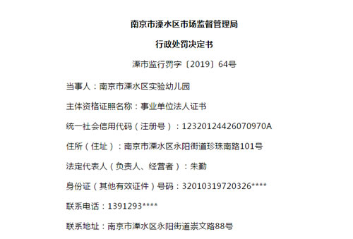 行政處罰